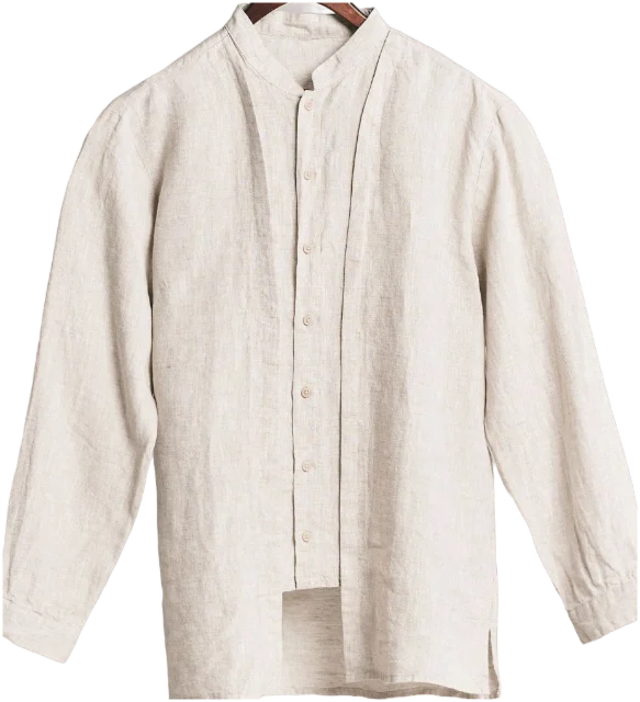 Linen shirt jacket
